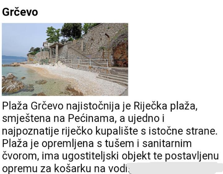 Apartman Nino Rijeka Dış mekan fotoğraf
